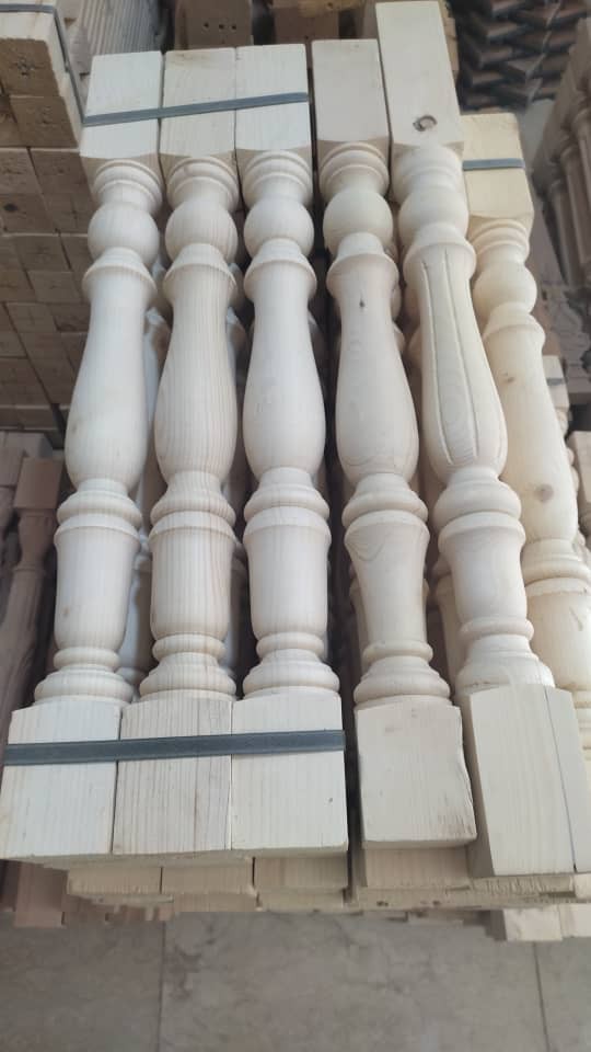 نرده چوبی _ روسی مدل جامی